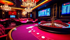 Experience the excitement of GG88's thrilling casino atmosphere with skilled players at vibrant tables.