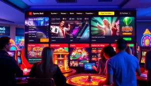 Exciting online betting platform at stimmgewitter.org showcasing vibrant gaming options and promotions.