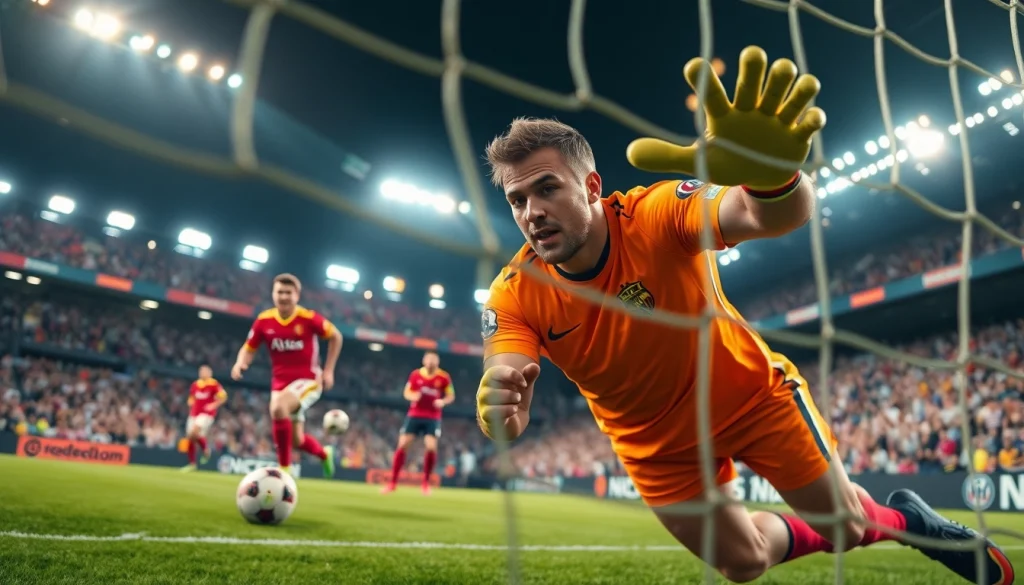 ผลบอล888 แสดงถึงนักเตะที่ทำการเซฟบอลอย่างสุดยอดในแมตช์ฟุตบอล