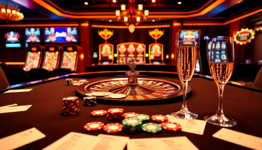 Participez à un jeu passionnant dans un casino en ligne Français, avec des machines à sous vibrantes et des tables de jeu luxueuses.