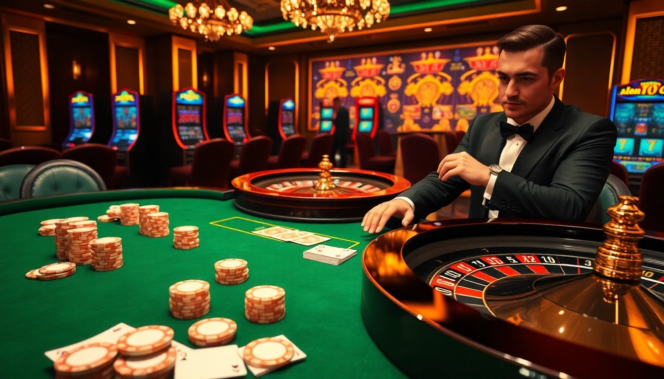 Vivez l'excitation du casino en ligne France avec des tables de poker luxueuses et des interfaces de jeu dynamiques.