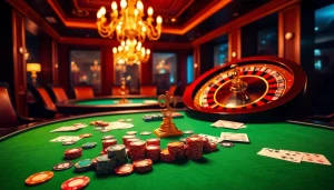 Vivez l'excitation dans un casino en ligne Français avec des jeux de poker dynamiques et des tables de roulette.