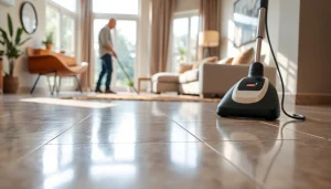 Tile cleaners near me showcasing pristine tiles in a modern home setting