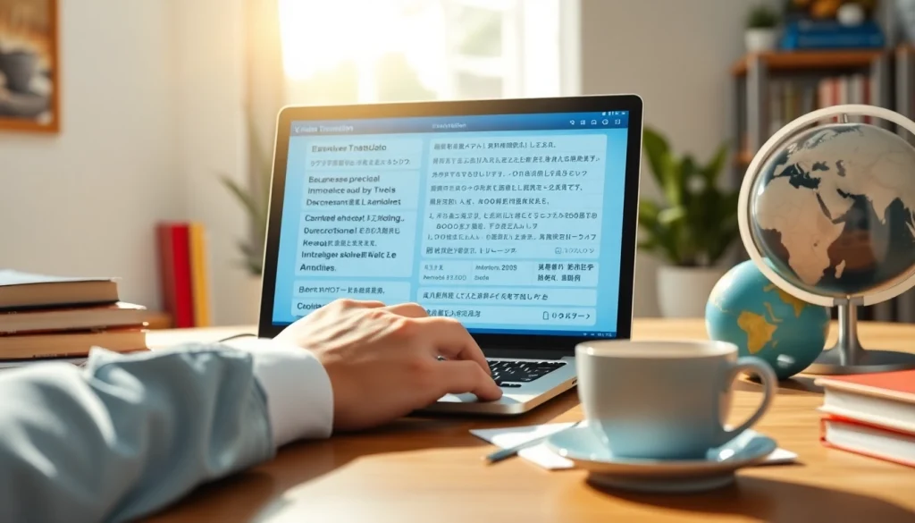 Youdao Translation interface showcasing multilingual capabilities for seamless communication.