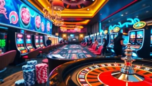 Engaging online gambling scene with AF88 features showcasing excitement and luxury.