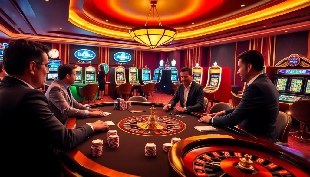 Découvrez le frisson du casino en ligne France avec une scène engageante de poker à enjeux élevés.