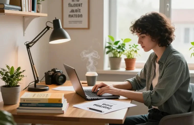 Read more on our blog about effective blogging strategies and home office organization.